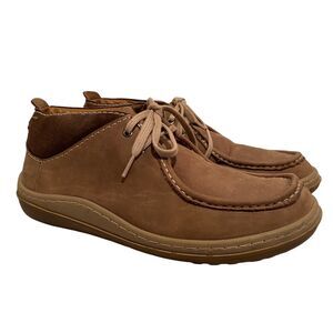 Clarks 1825 Plus Cushion 11826 Brown Leather Lace Up Casual Shoes Men’s Size 9